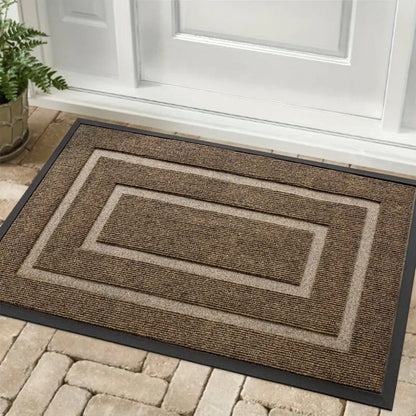 Rubber Door Mat Water-Resistant Durable