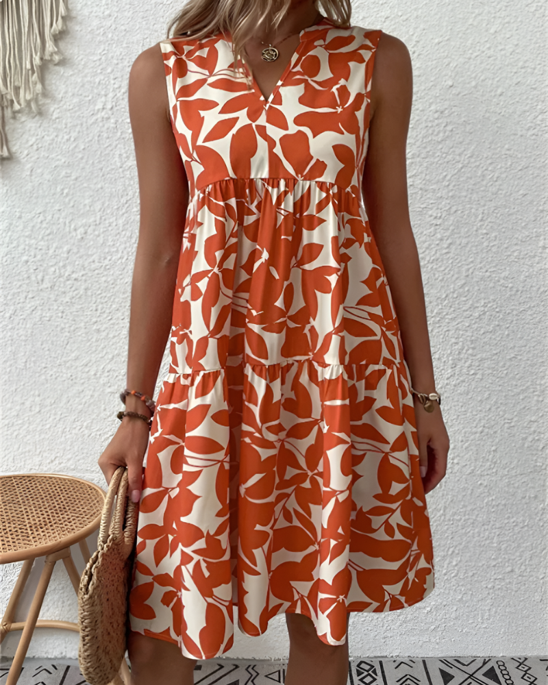 Women's Midi Summer Dress Floral
