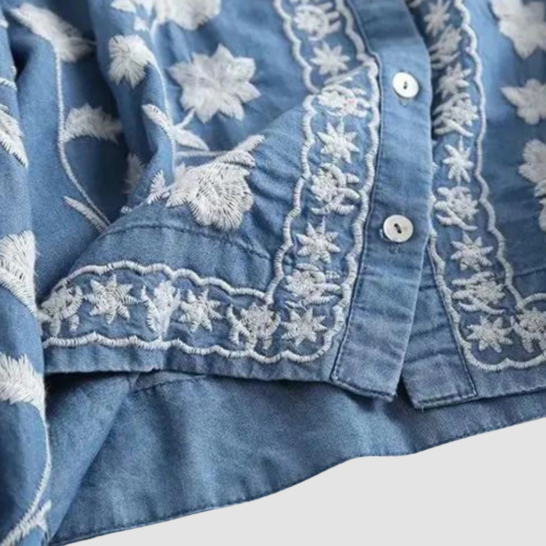 Women's Embroidered Cardigan
