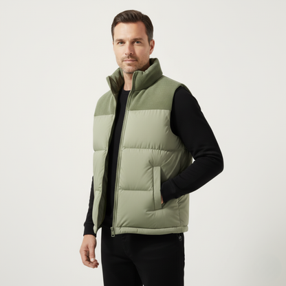 Men's Quilted Puffer Gilet