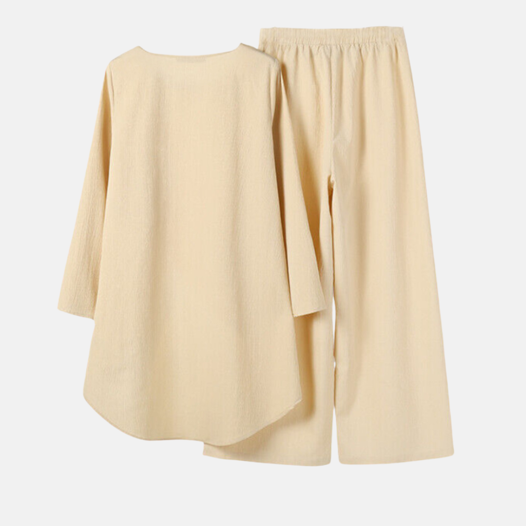 Women's Two Piece Elegant Outfit Set