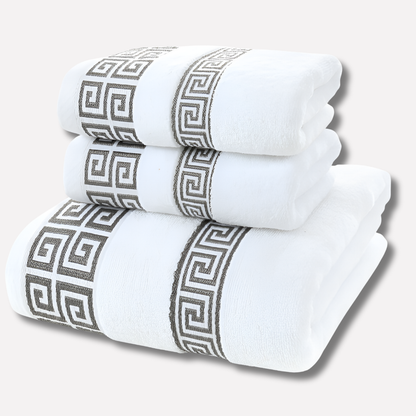 Athena Cotton Towel Set 2 Piece - Vonnera