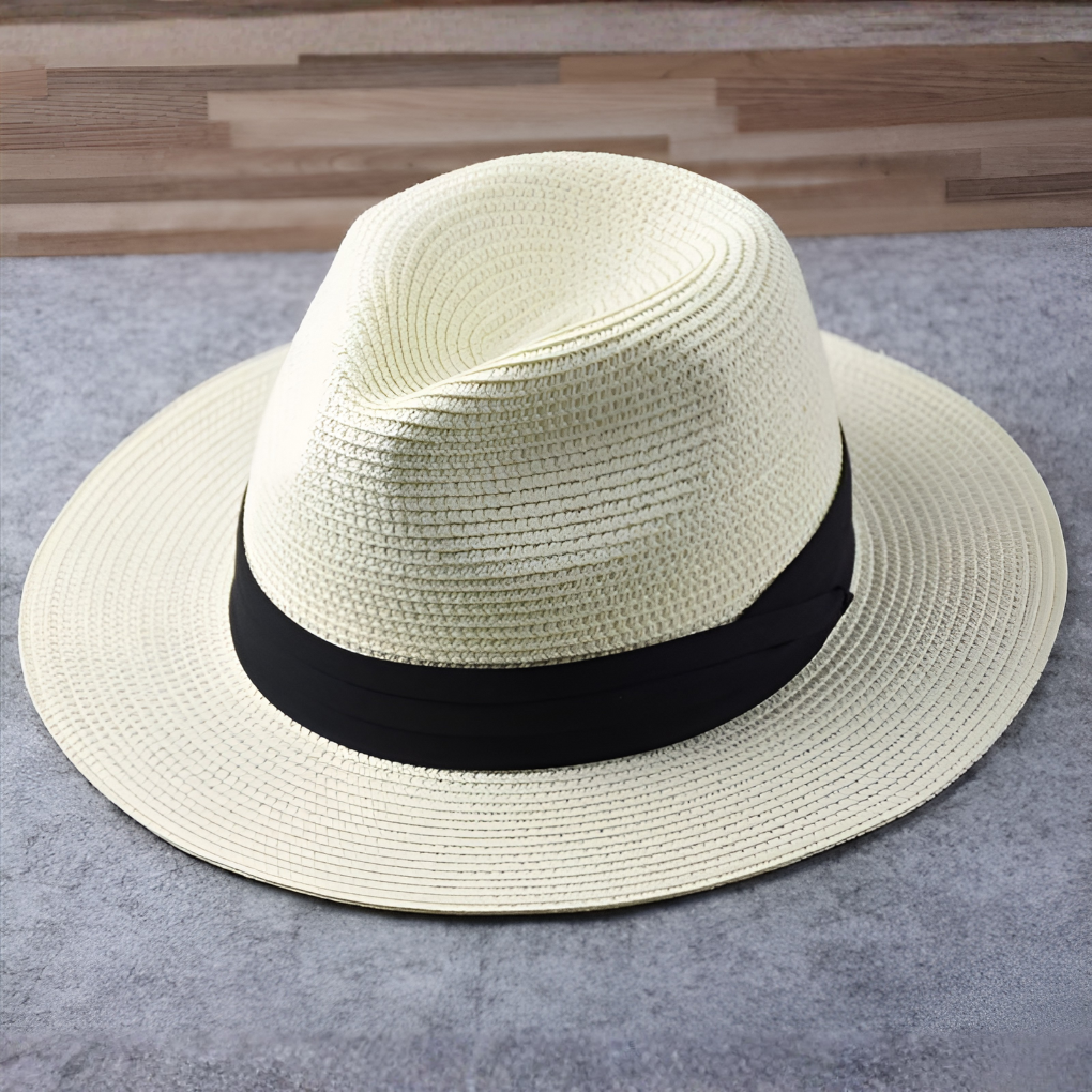 Panama Straw Sun Hat - Vonnera