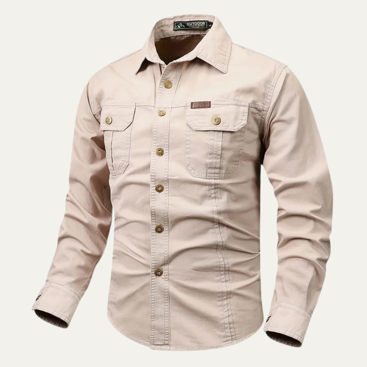 Men's Tactical Military Shirt With Pockets