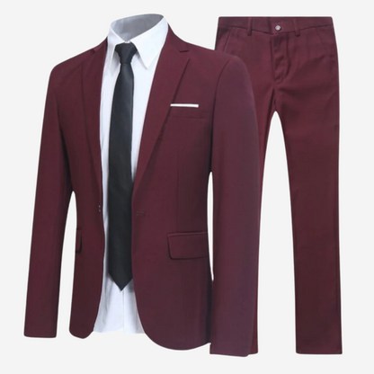 Men's 2-Piece Suit Luxurious Wool