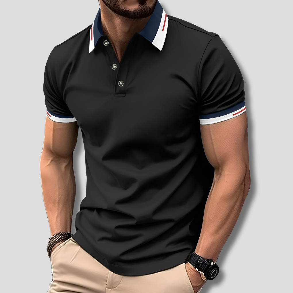 Men's Polo Shirt Cotton Casual