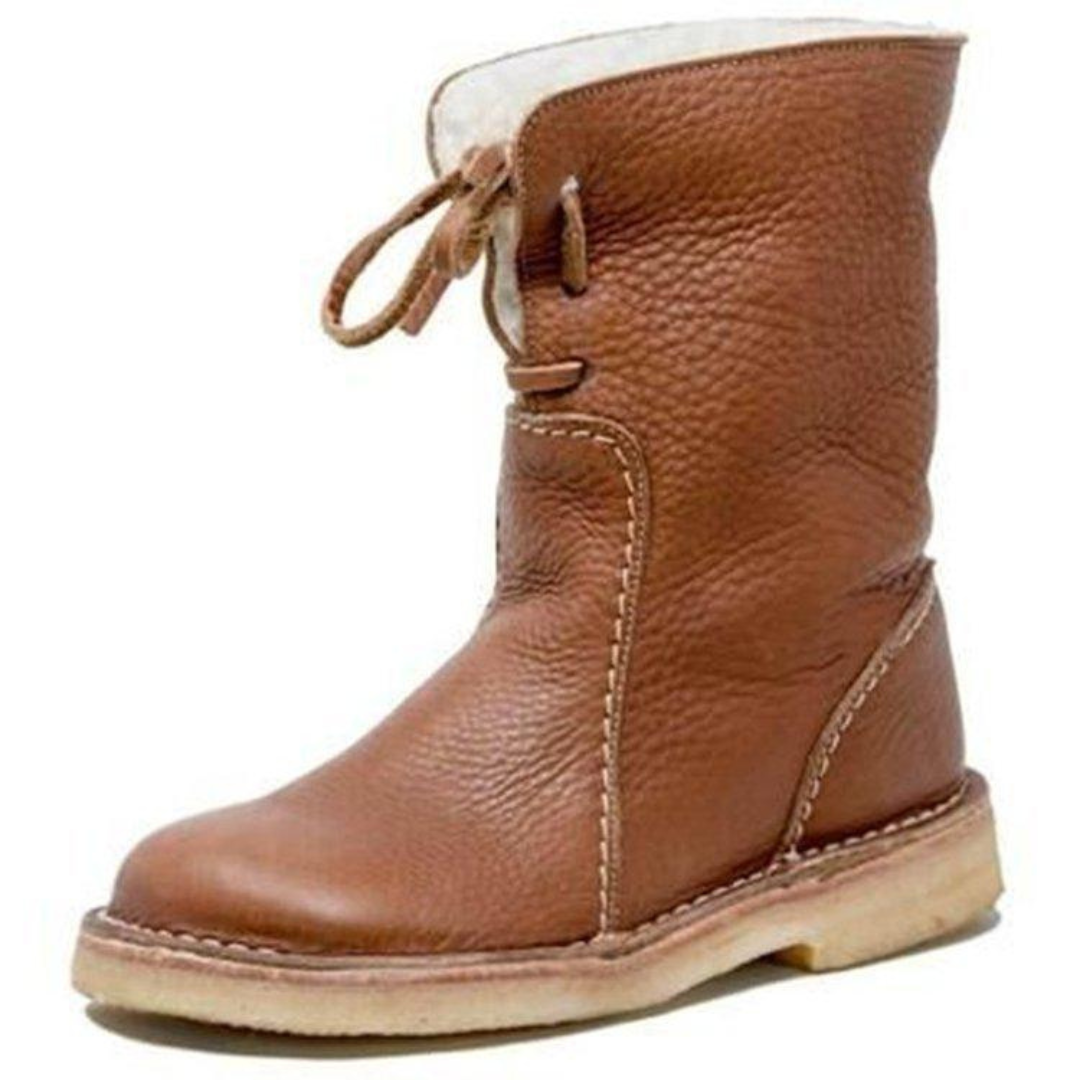 Women's Ankle Boots Folded Cuff