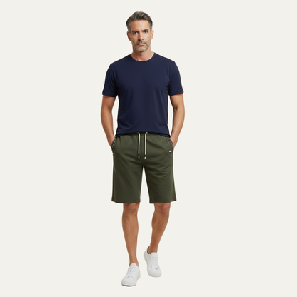 Montvale Men's Casual Jogger Shorts Comfortable