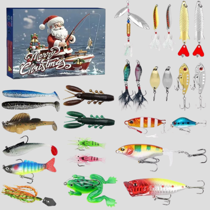 Fishing 24 Day Countdown Advent Calendar - Vonnera