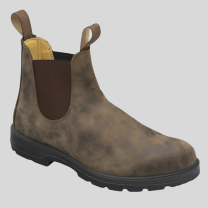 Men's Slip On Boots Shaft Design
