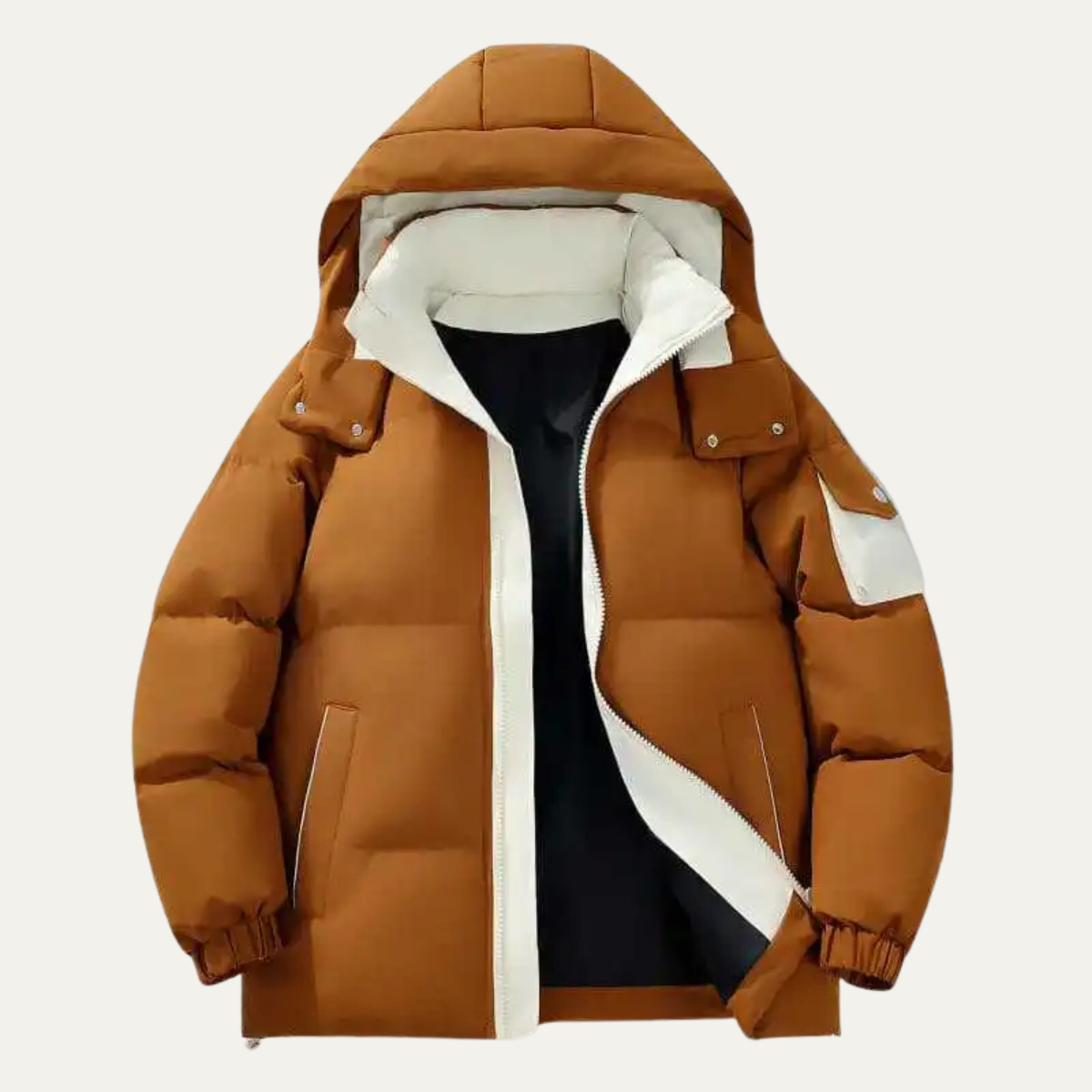 Men's Thick Warm Puffer Snow Jacket