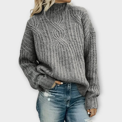 Women's High-Neck Sweater Modern