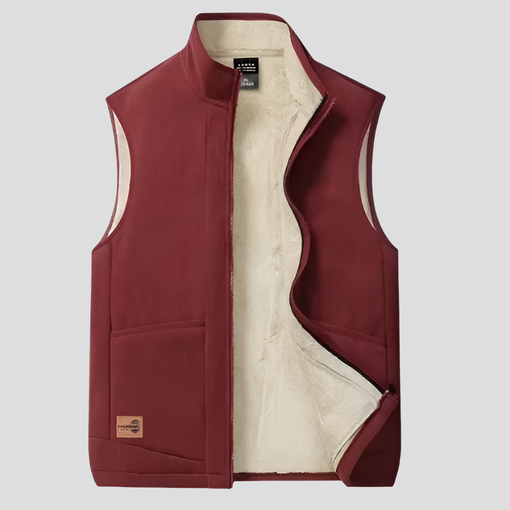 Men's Insulated Winter Vest Warm Thermal