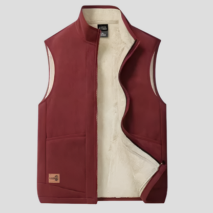 Men's Insulated Winter Vest Warm Thermal