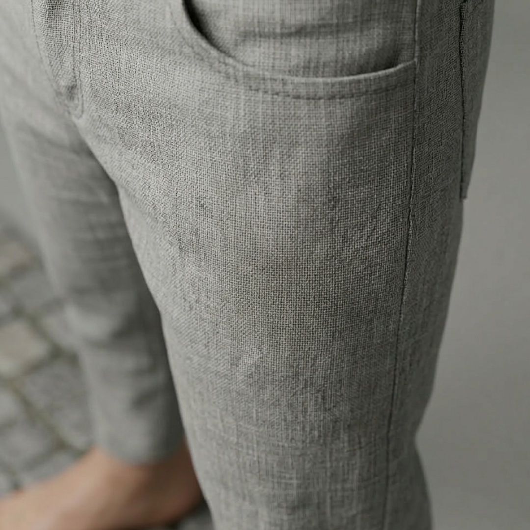 Men’s Casual Drawstring Jogger Pants Lightweight Relaxed Fit Trousers