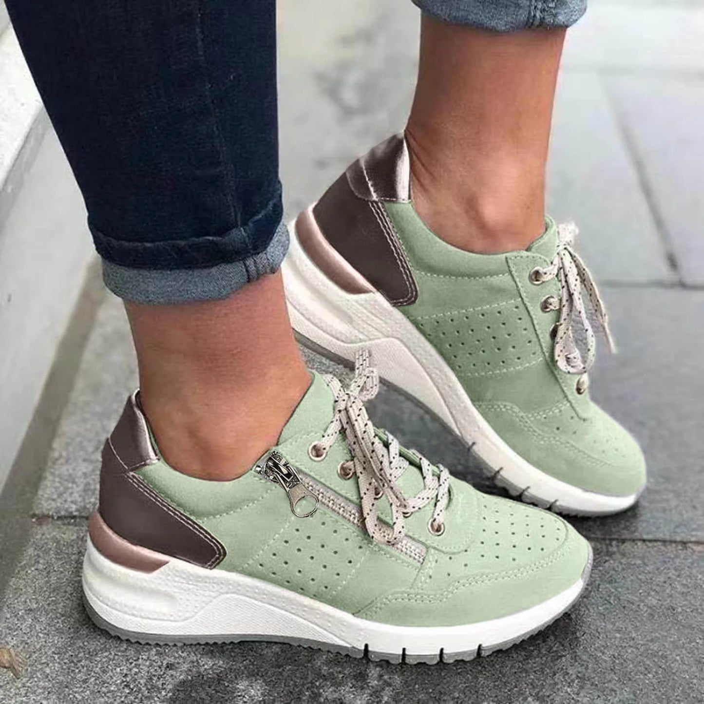 Women's Chunky Sole Sneakers