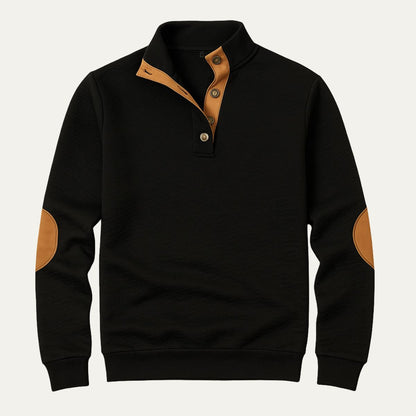 Men's Oxford Quarter Zip Sweater