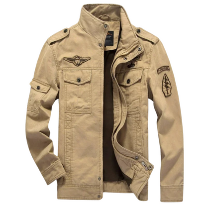 Men's Military Jacket Cotton Rugged Style