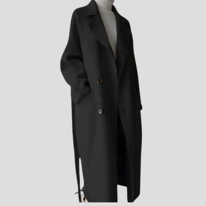 Women's Wool Long Coat Warm