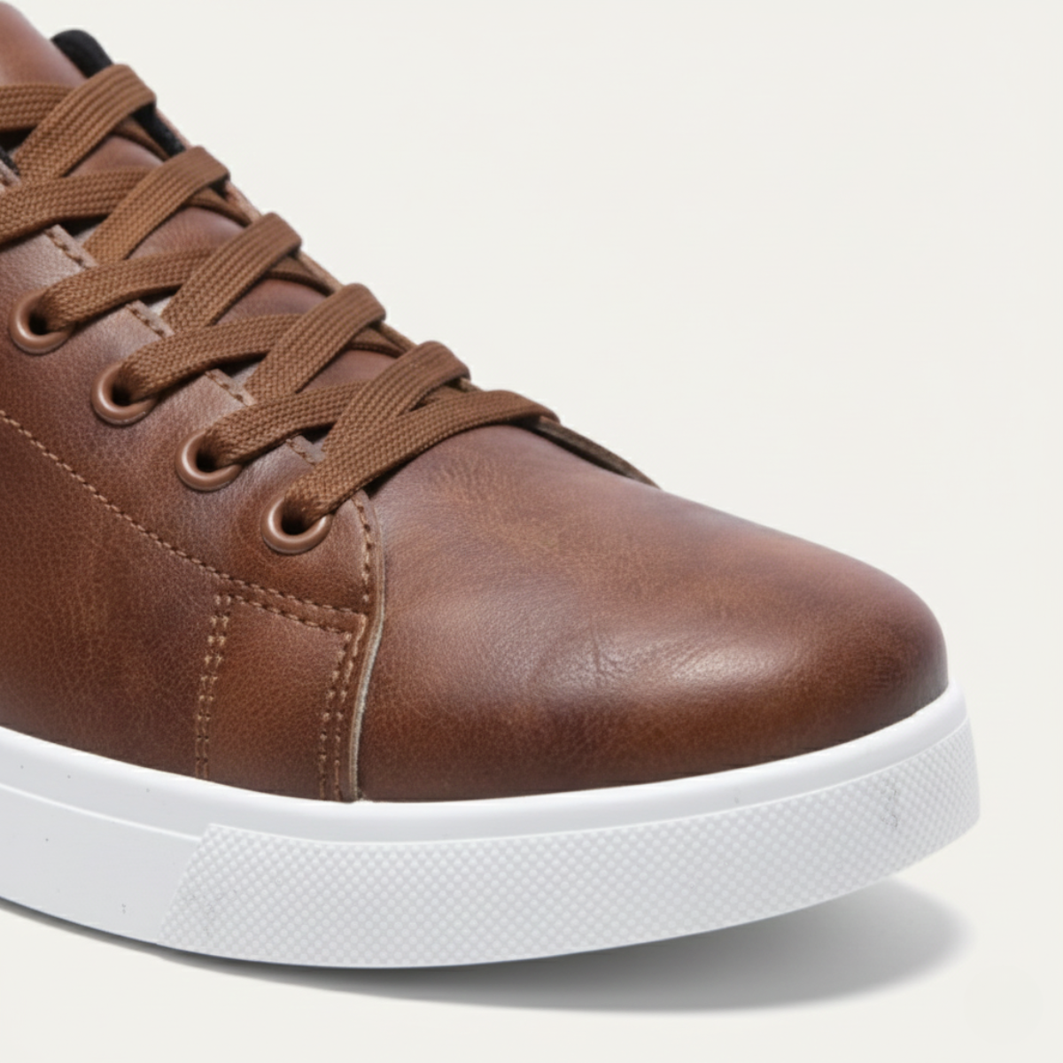 Men's Leather Low Shoes Classic Brown