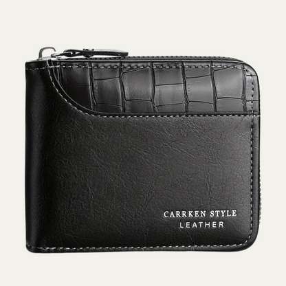 Men's Leather Coin Purse Wallet - Vonnera
