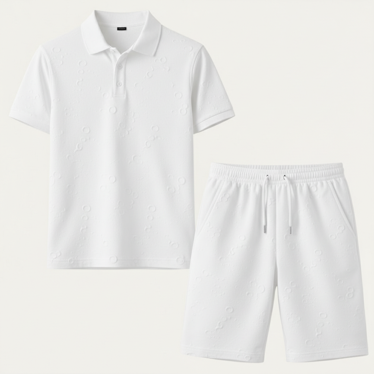 Men's Lightweight Beachwear Set Shirt And Shorts