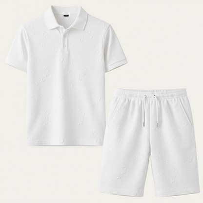 Men's Lightweight Beachwear Set Shirt And Shorts