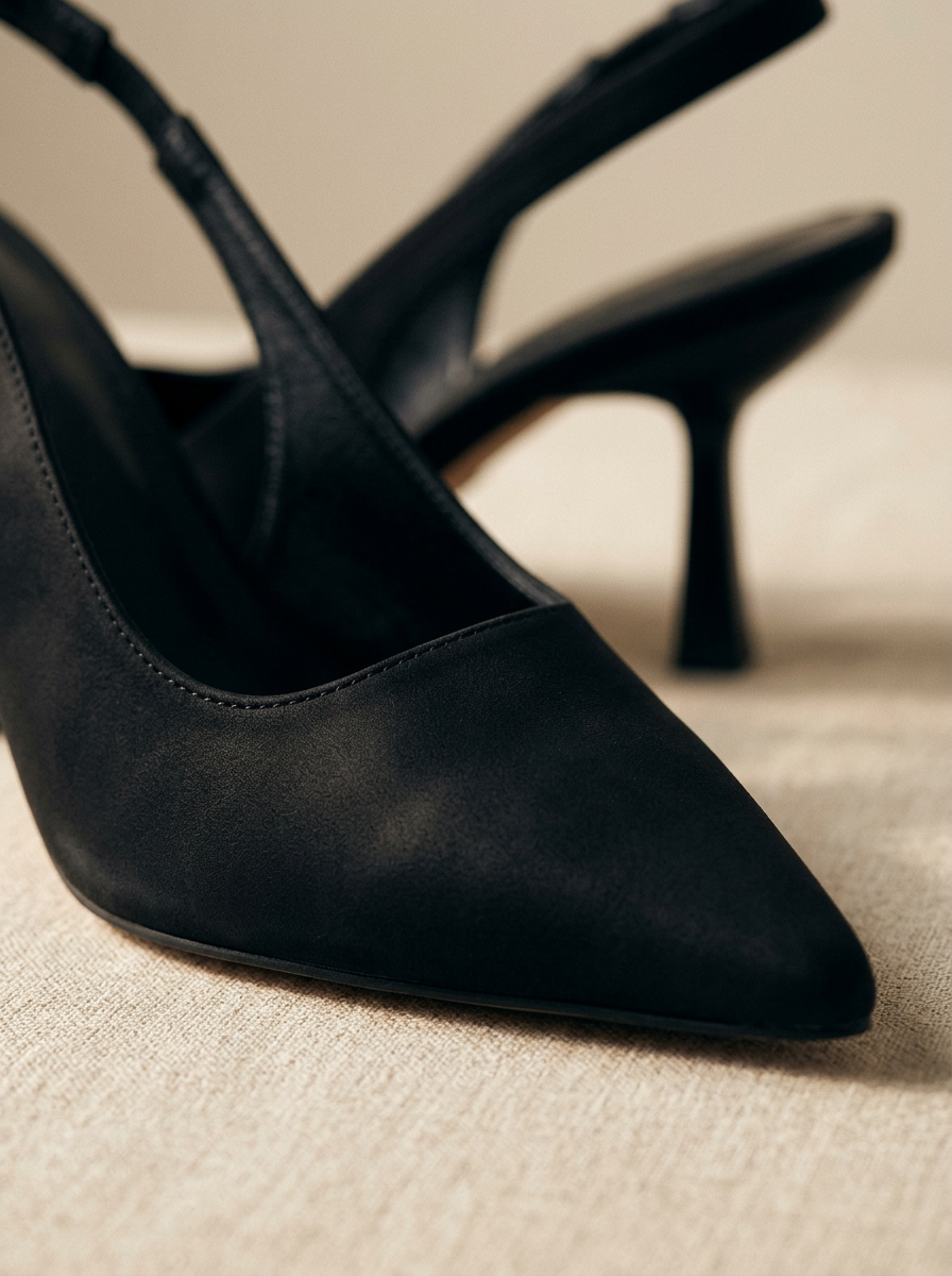 Women's Stiletto Pumps Pointed Toe Slingback High Heel