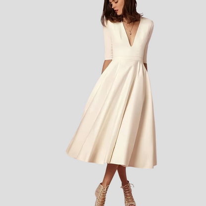 Women's Summer Dress Elegant Floral - Vonnera