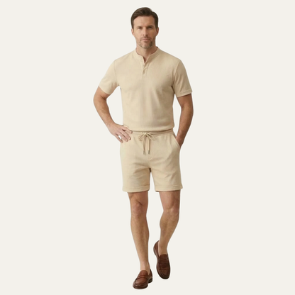 Men's Casual Summer Set T-Shirt And Shorts