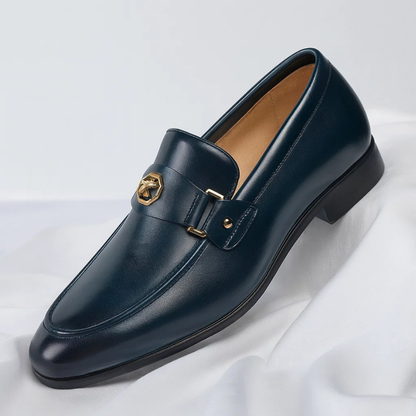 Italian Leather Men's Loafers - Vonnera