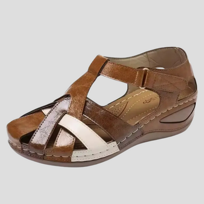 Women's Leather Sandals Arch Support