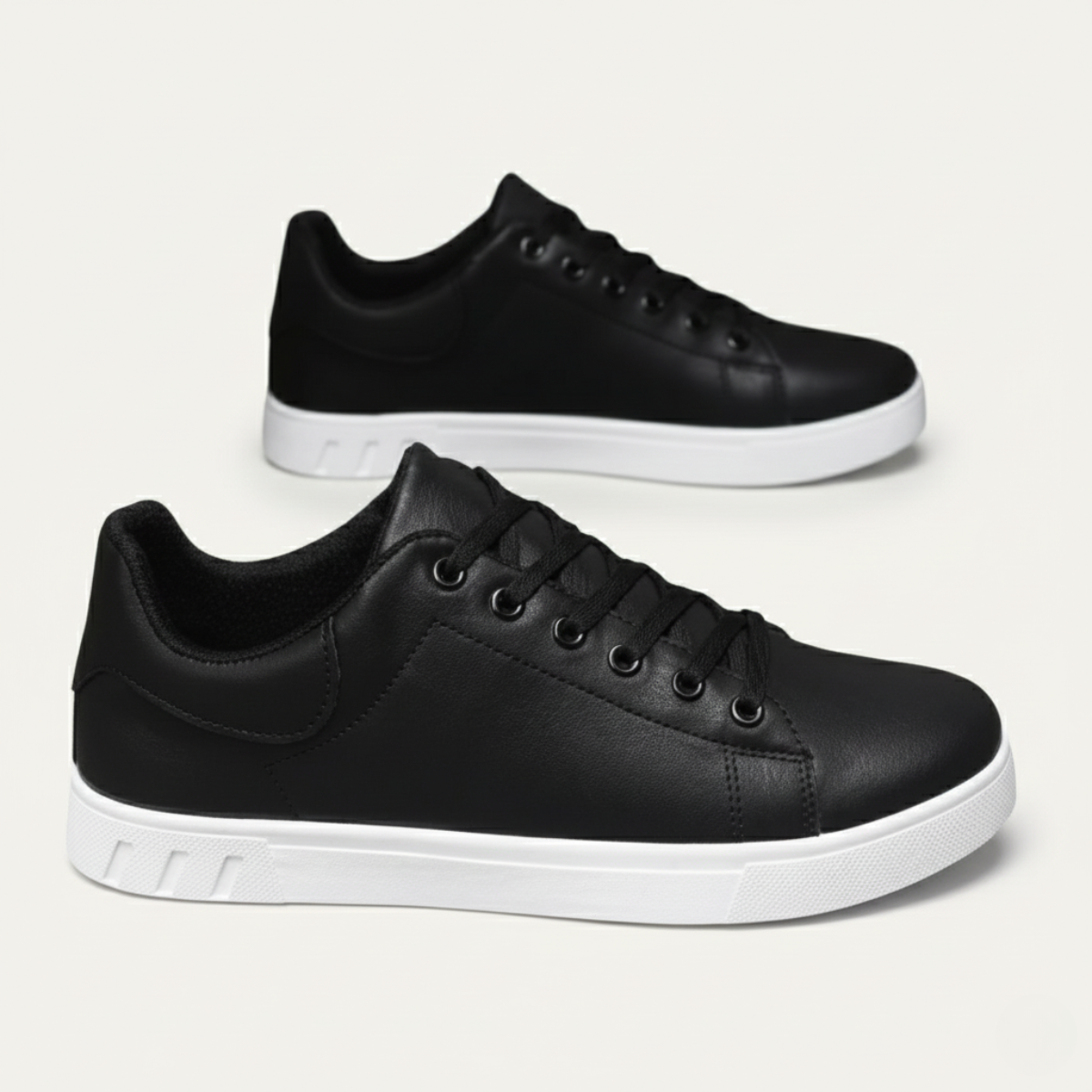 Men's Leather Low Shoes Classic Brown