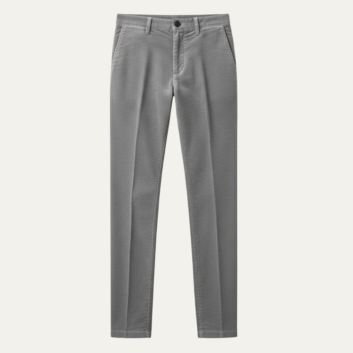 Men's Corduroy Casual Pants Elastic Waist