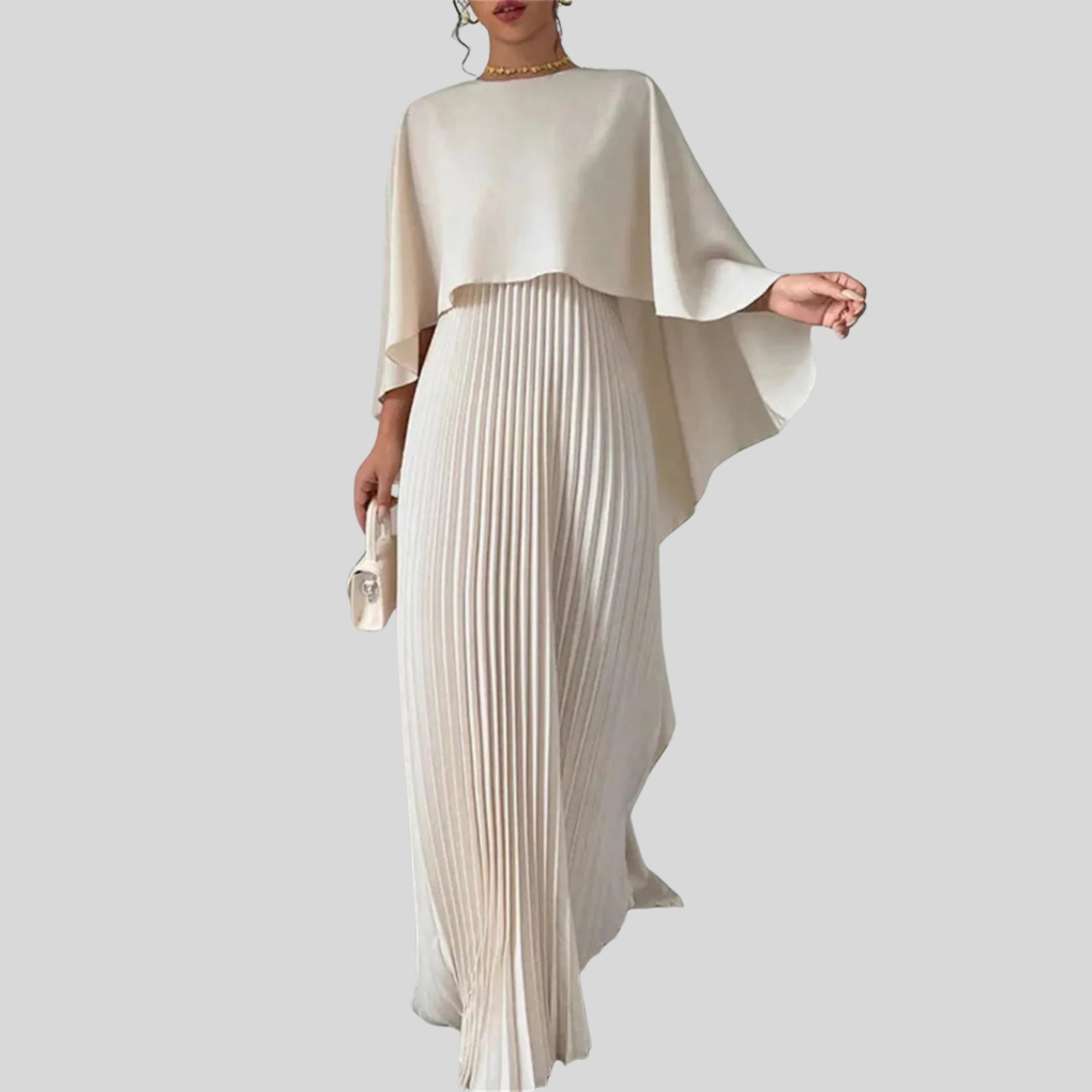 Women's Maxi Dress Batwing Sleeve Flowing