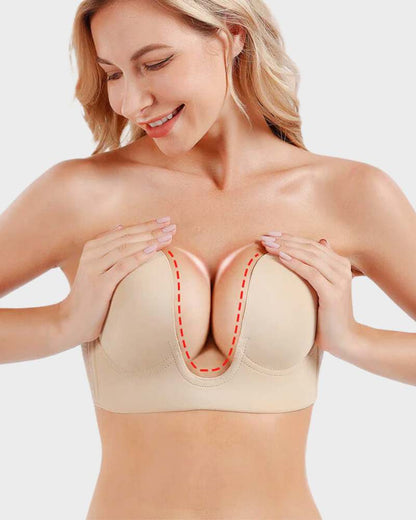 Women's Push Up Strapless Bra