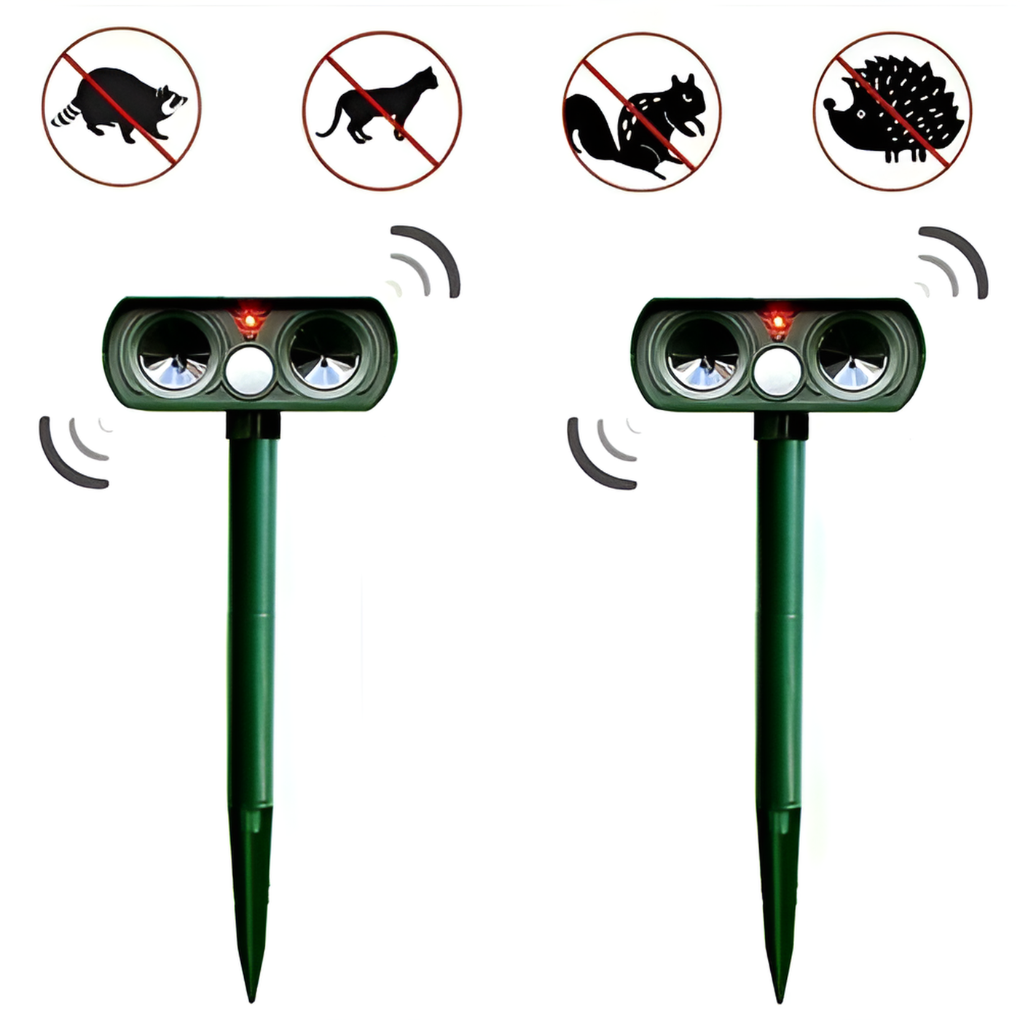 Solar Powered Animal Repeller Infrared Pest Control