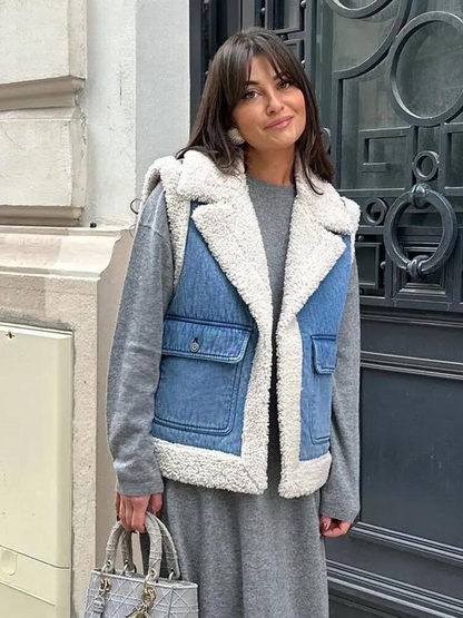 Women's Denim Cardigan - Vonnera