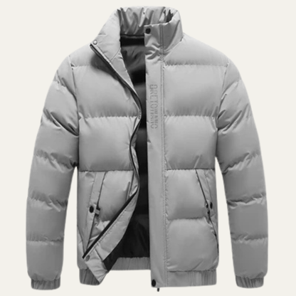 Men's Winter Puffer Jacket Thick Padded Warm Coat
