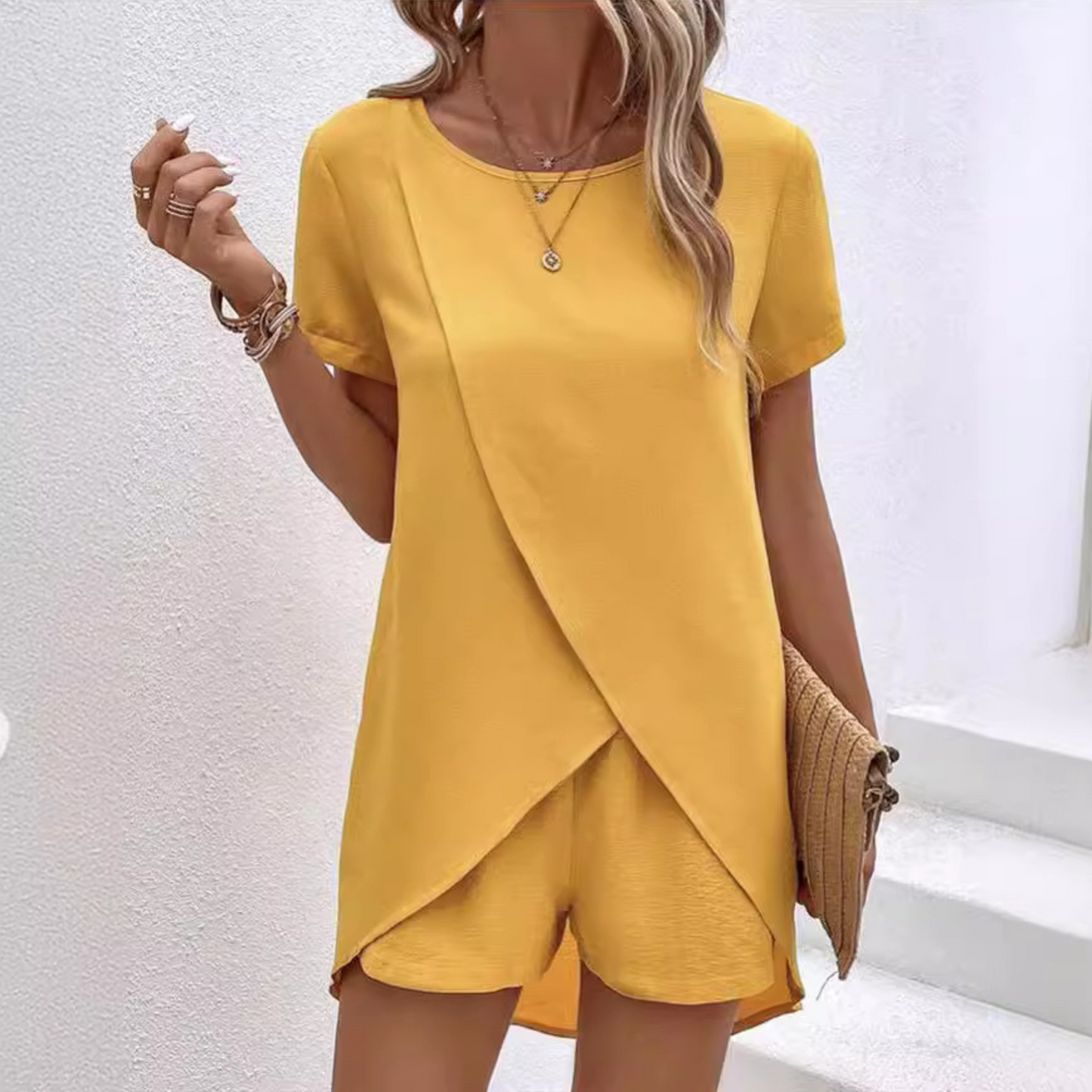 Women's Lounge Set Elegant Co-ord Summer Wear