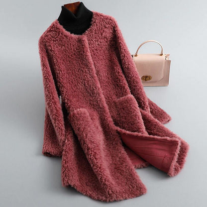 Olivia Couture Shearling Coat