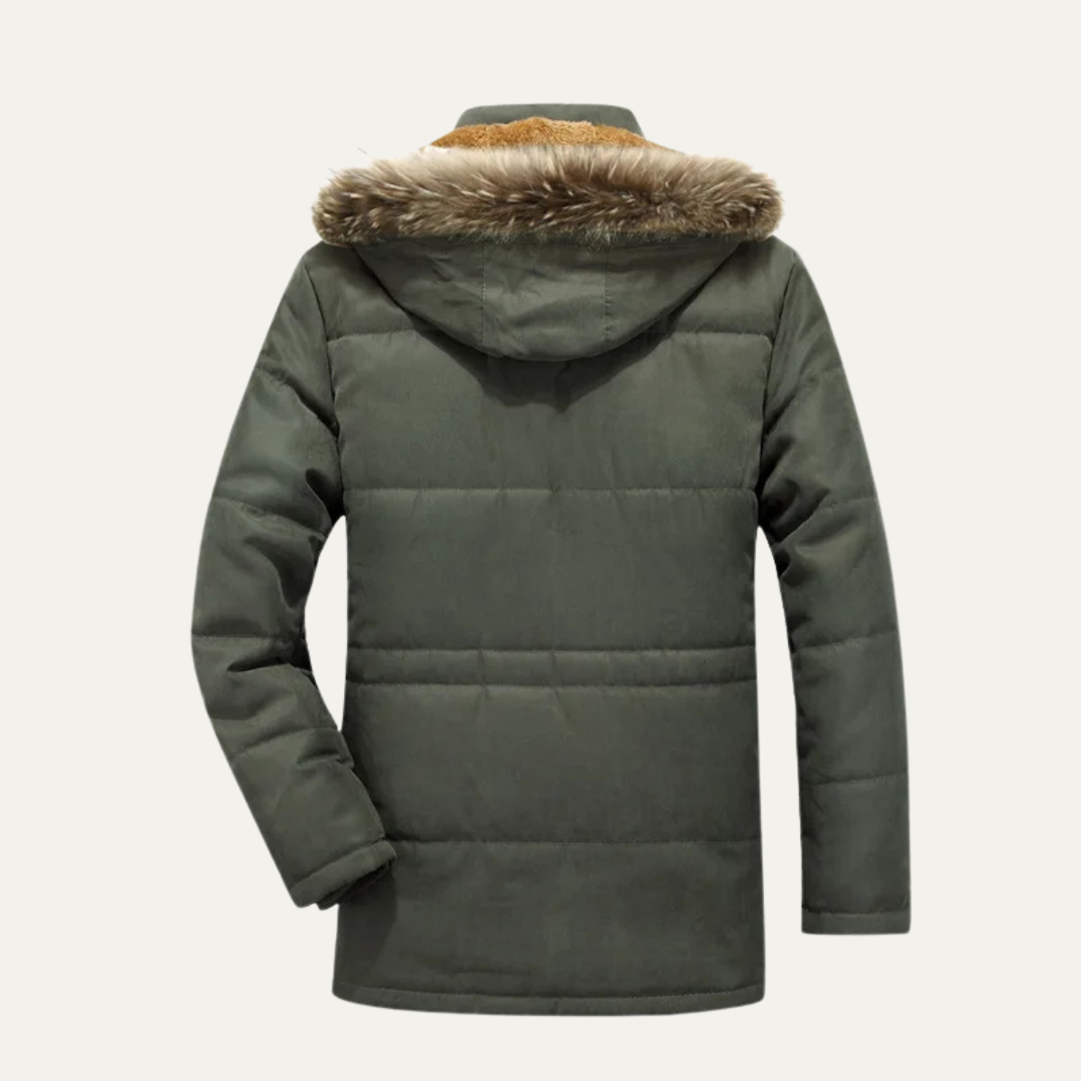 Mens Thicken Fleece Winter Jacket