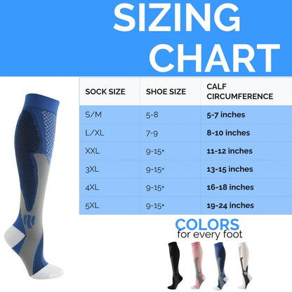 Vonnera Compression Socks Support Knee High