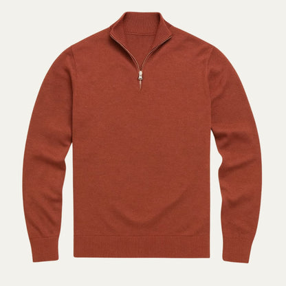 Men's Modern Quarter Zip Sweater