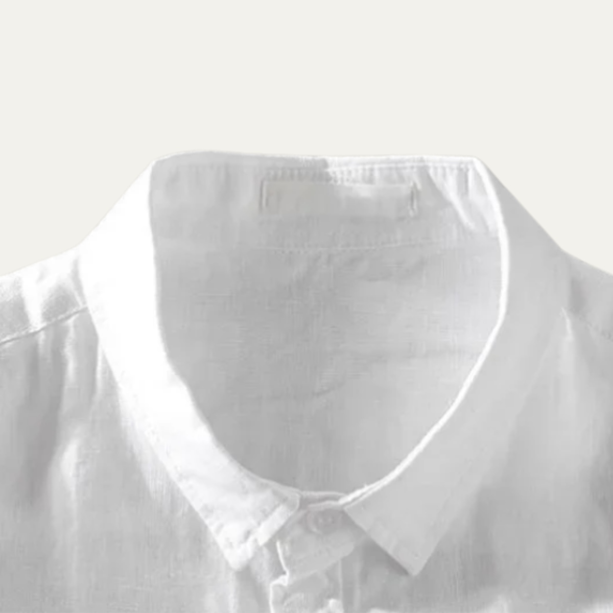 Men's Cotton Linen Shirt Relaxed Fit Lightweight