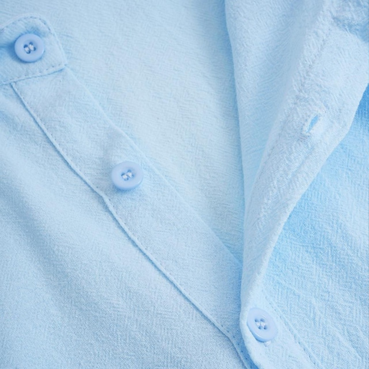 Men's Linen Button Up Shirt Casual