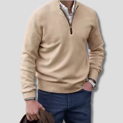 Men's Half-Zip Sweater Layering Piece