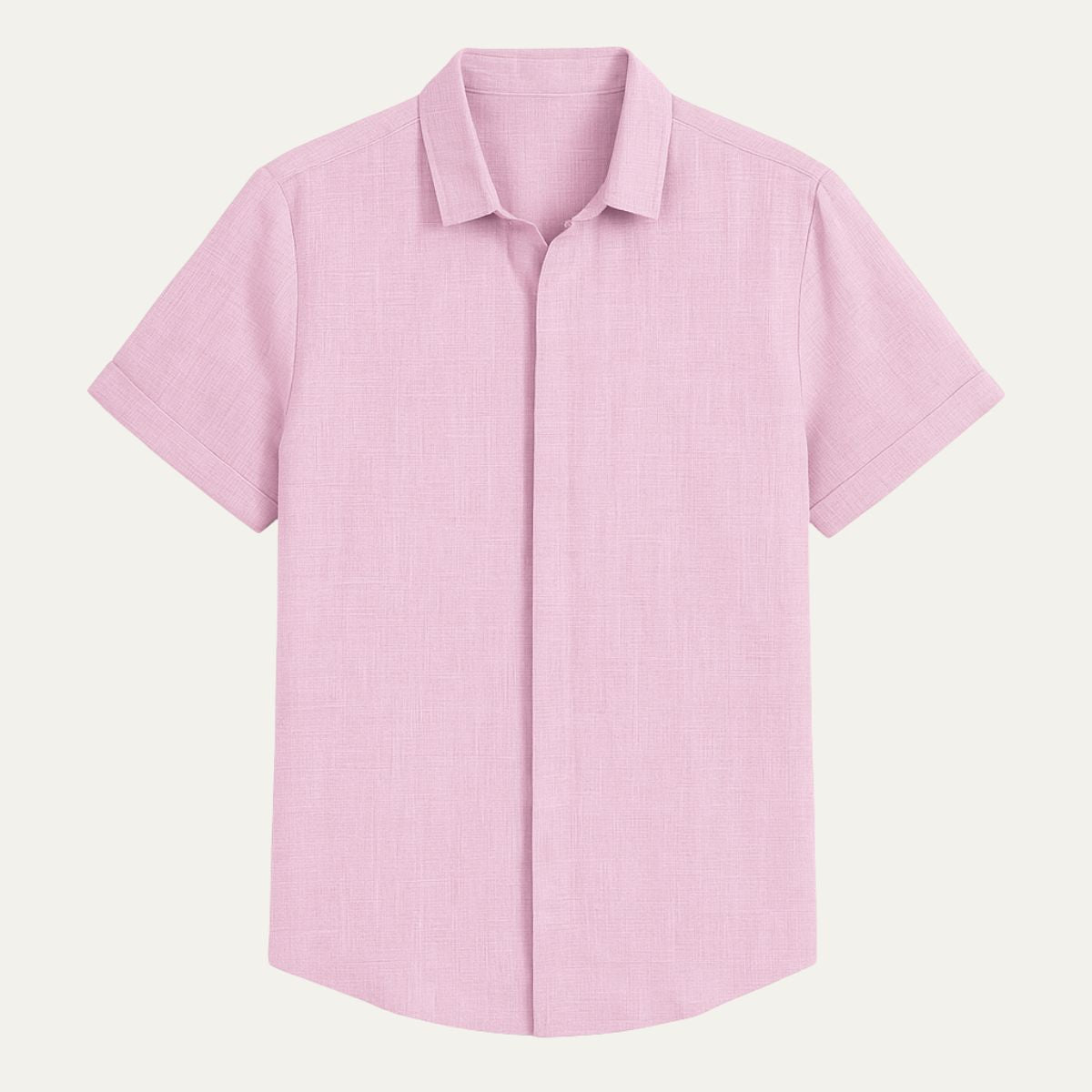 Lisbon Men's Linen Short Sleeve Shirt