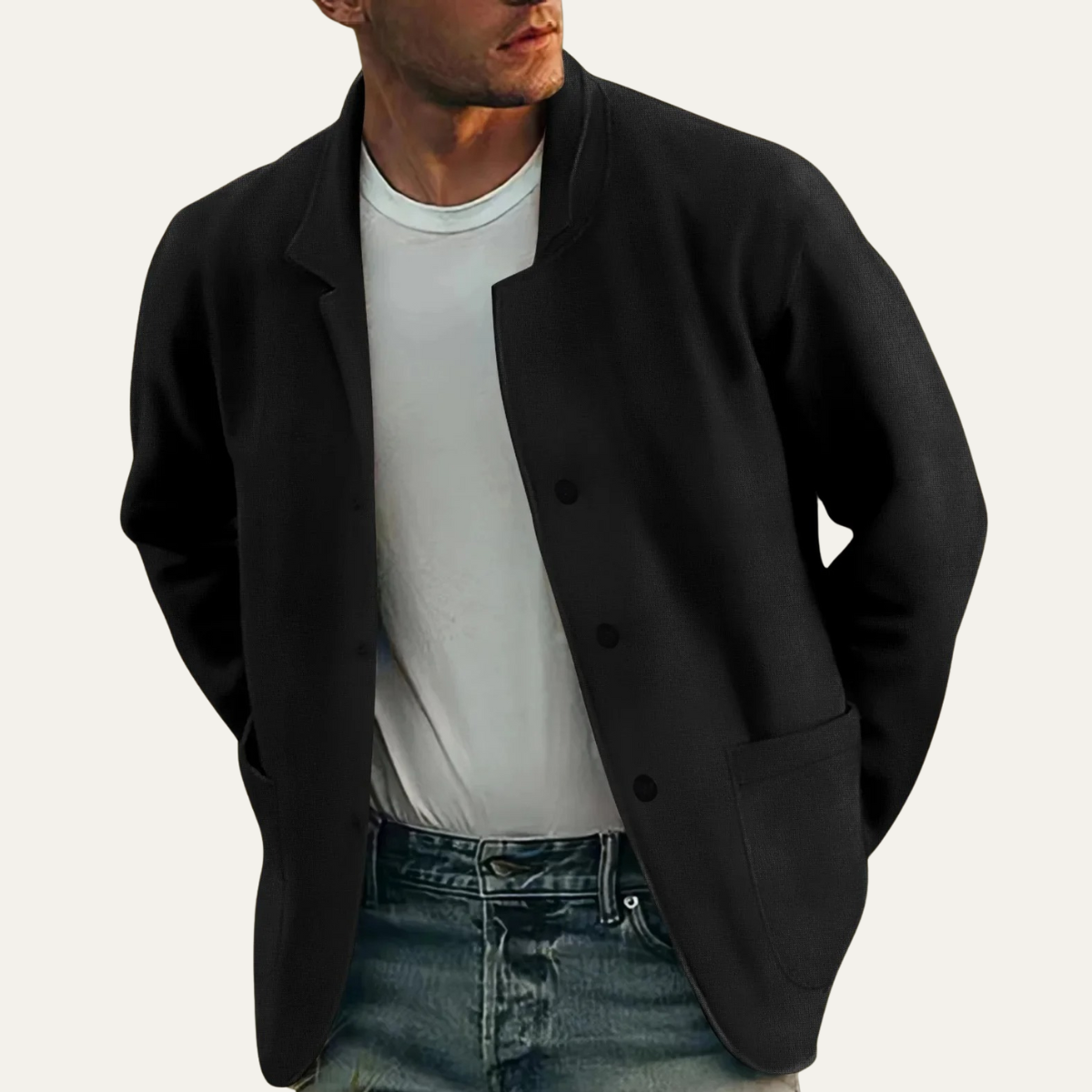 Mens Lightweight Blazer Jacket Beechwood Smart Casual