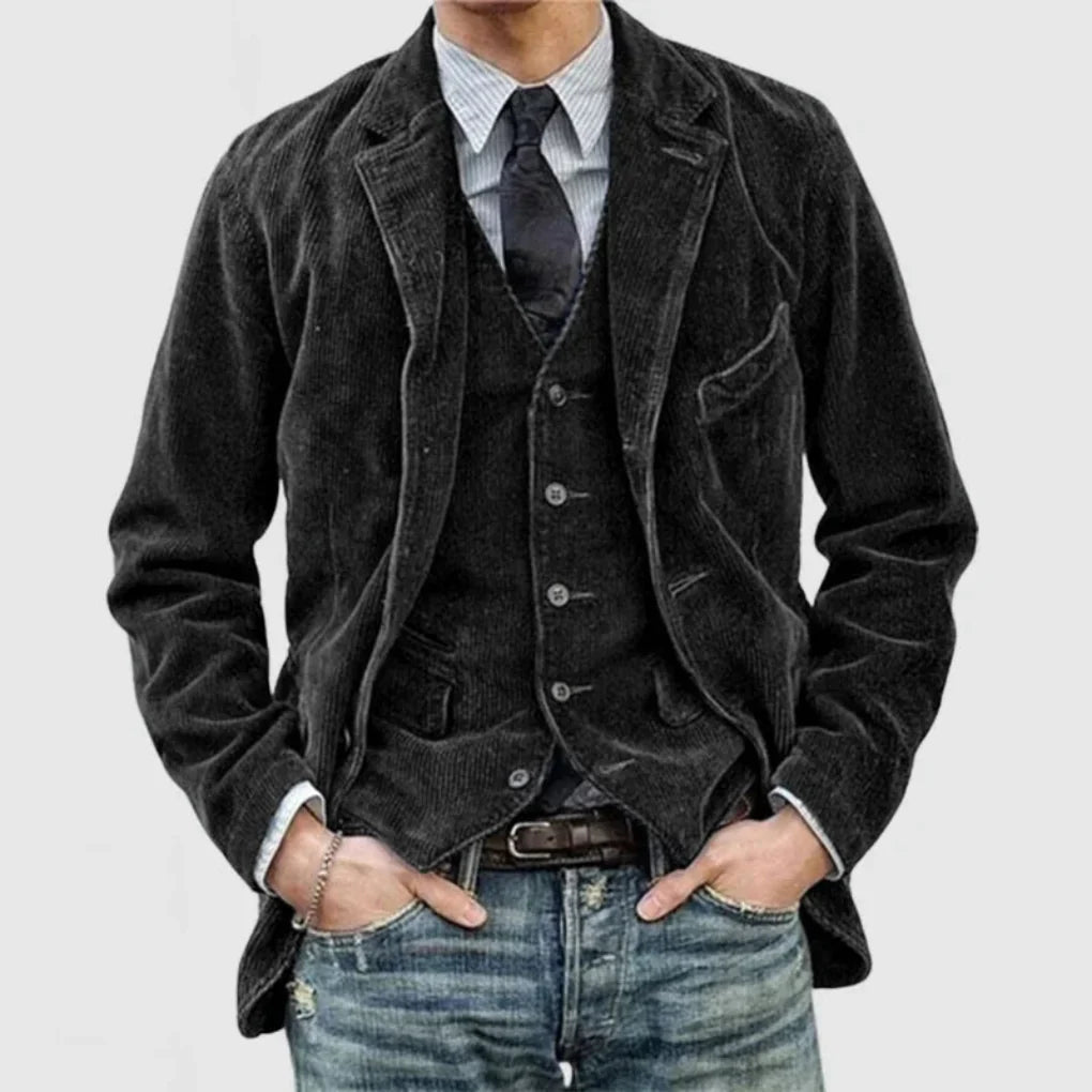 Vintage Blazer Vest Set